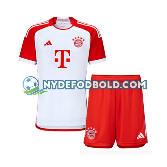 Hjemmebane Trøje FC Bayern München 2023-2024 K/Æ Børn(+Shorts)