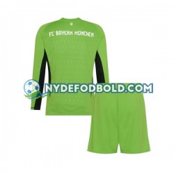 Udebane Trøje FC Bayern München Målmand 2023-2024 L/Æ Børn(+Shorts)