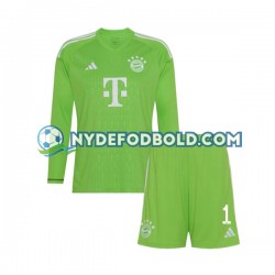 Udebane Trøje FC Bayern München Målmand Manuel Neuer 1 2023-2024 L/Æ Børn(+Shorts)