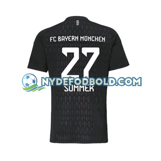 Hjemmebane Trøje FC Bayern München Målmand Yann Sommer 27 2023-2024 K/Æ Mænd