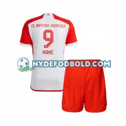 Hjemmebane Trøje FC Bayern München Harry Kane 9 2023-2024 K/Æ Børn(+Shorts)