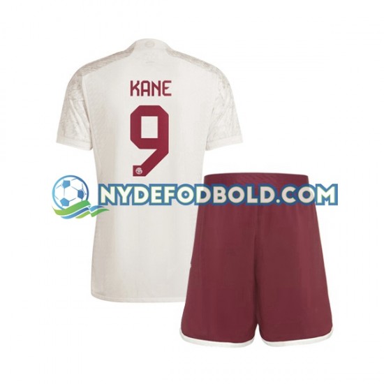 3. Valg Trøje FC Bayern München Harry Kane 9 2023-2024 K/Æ Børn(+Shorts)