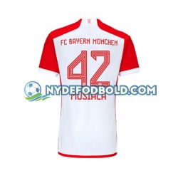Hjemmebane Trøje FC Bayern München Jamal Musiala 42 2023-2024 K/Æ Mænd