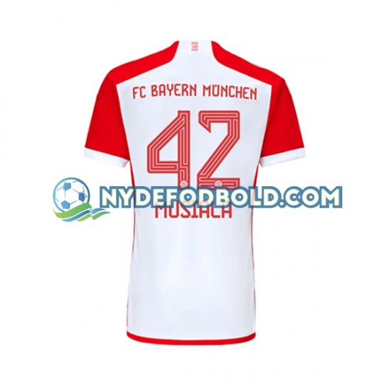 Hjemmebane Trøje FC Bayern München Jamal Musiala 42 2023-2024 K/Æ Mænd