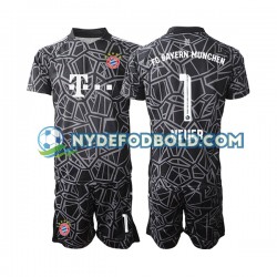 Hjemmebane Trøje FC Bayern München Målmand Manuel Neuer 1 2022-2023 K/Æ Børn(+Shorts)
