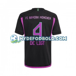 Udebane Trøje FC Bayern München Matthijs de Ligt 4 2023-2024 K/Æ Mænd