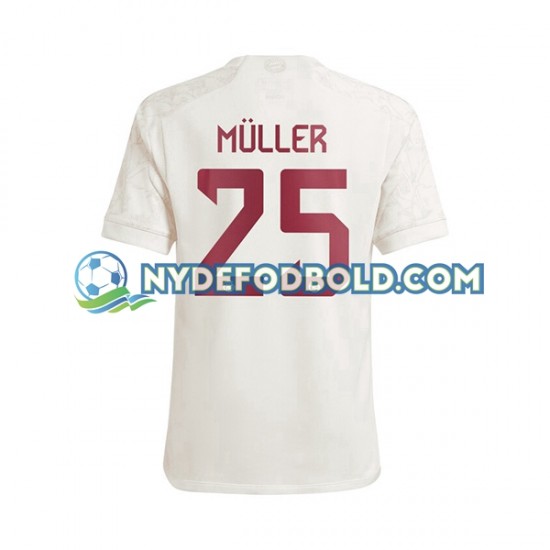 3. Valg Trøje FC Bayern München Thomas Muller 25 2023-2024 K/Æ Mænd