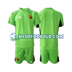 Hjemmebane Trøje Belgien Målmand 2022 K/Æ Børn(+Shorts)