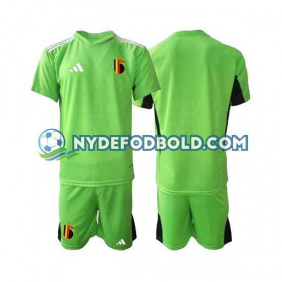 Hjemmebane Trøje Belgien Målmand 2022 K/Æ Børn(+Shorts)