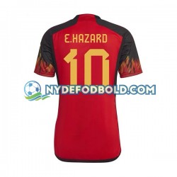 Hjemmebane Trøje Belgien Hazard 10 World Cup 2022 K/Æ Mænd