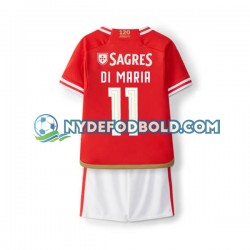 Hjemmebane Trøje Benfica Di Maria 11 2023-2024 K/Æ Børn(+Shorts)