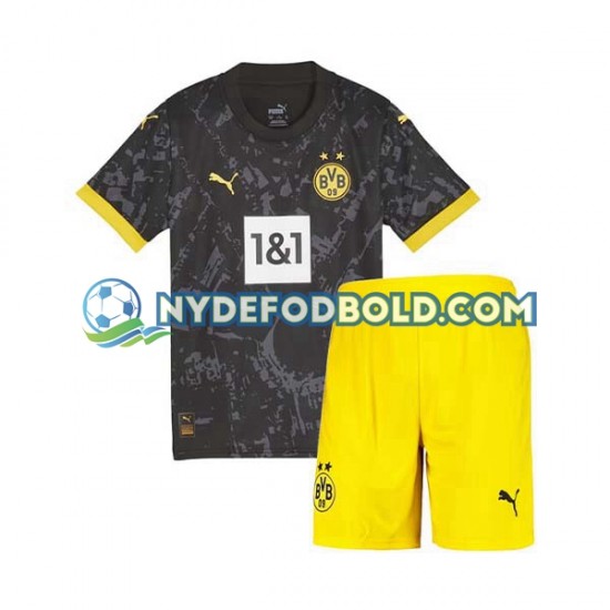Udebane Trøje Borussia Dortmund 2023-2024 K/Æ Børn(+Shorts)