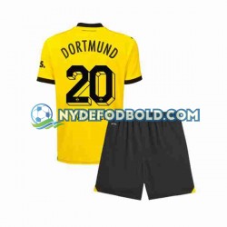 Hjemmebane Trøje Borussia Dortmund Marcel Sabitzer 20 2023-2024 K/Æ Børn(+Shorts)