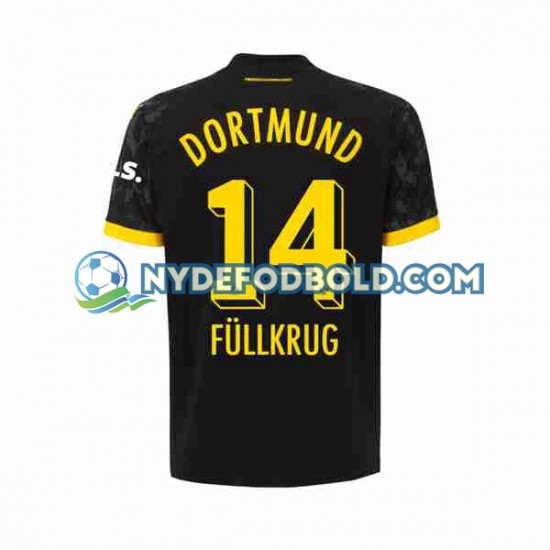Udebane Trøje Borussia Dortmund Niclas Fullkrug 14 2023-2024 K/Æ Mænd