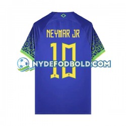 Udebane Trøje Brasilien Neymar JR 10 World Cup 2022 K/Æ Mænd