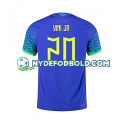 Udebane Trøje Brasilien Vinicius Junior 20 World Cup 2022 K/Æ Mænd