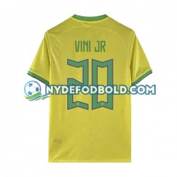 Hjemmebane Trøje Brasilien Vinicius Junior 20 World Cup 2022 K/Æ Mænd
