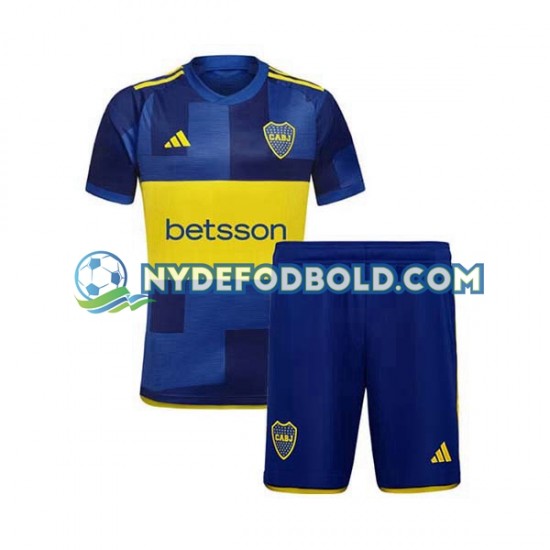 Hjemmebane Trøje CA Boca Juniors 2023-2024 K/Æ Børn(+Shorts)