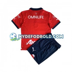 Hjemmebane Trøje CD Guadalajara 2023-2024 K/Æ Børn(+Shorts)