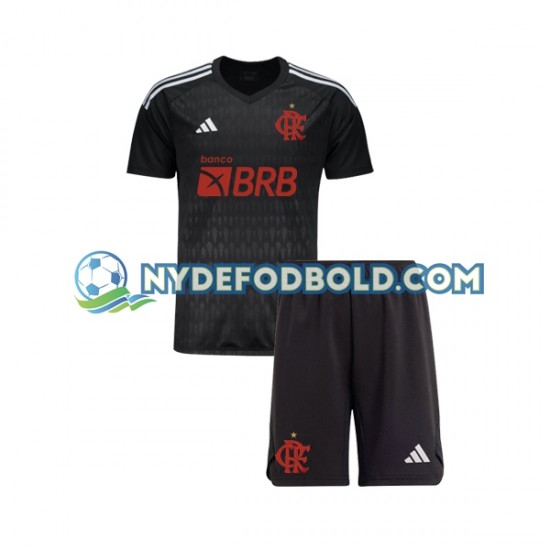 Udebane Trøje CR Flamengo Målmand 2023-2024 K/Æ Børn(+Shorts)