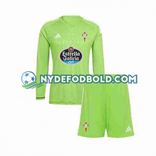 Hjemmebane Trøje Celta de Vigo Målmand 2023-2024 L/Æ Børn(+Shorts)