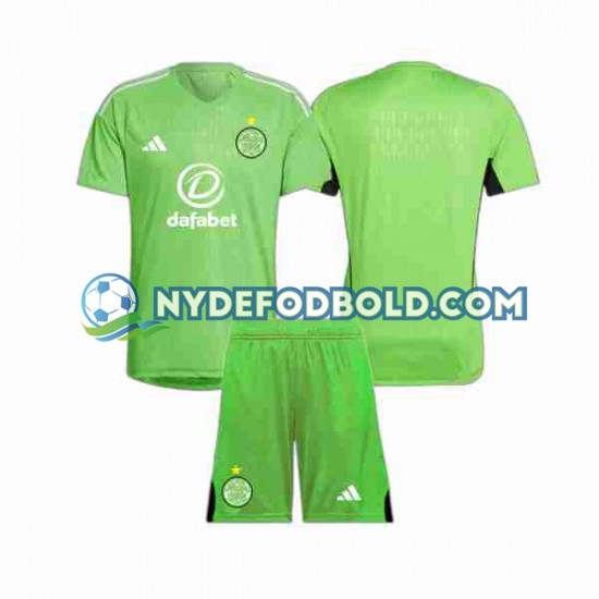 Udebane Trøje Celtic Målmand 2023-2024 K/Æ Børn(+Shorts)