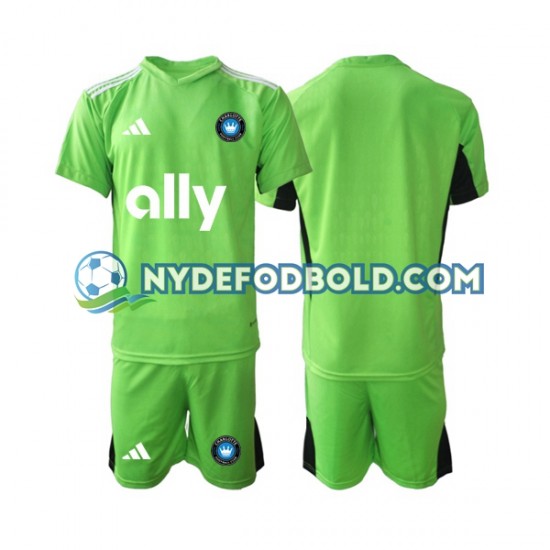 Hjemmebane Trøje Charlotte FC Målmand 2023-2024 K/Æ Børn(+Shorts)