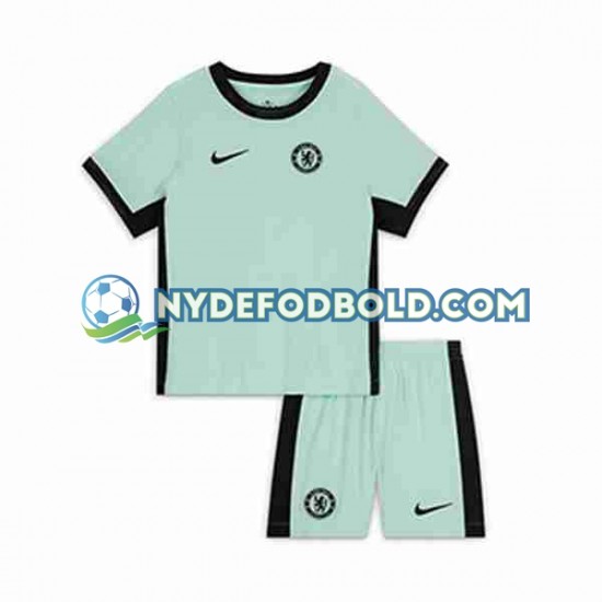 3. Valg Trøje Chelsea 2023-2024 K/Æ Børn(+Shorts)