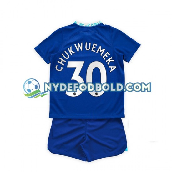 Hjemmebane Trøje Chelsea Chukwuemeka 30 2022-2023 K/Æ Børn(+Shorts)