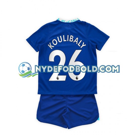 Hjemmebane Trøje Chelsea Kalidou Koulibaly 26 2022-2023 K/Æ Børn(+Shorts)