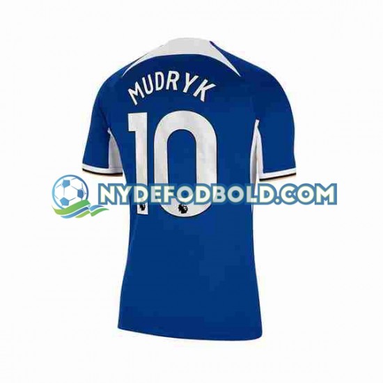 Hjemmebane Trøje Chelsea Mykhaylo Mudryk 10 2023-2024 K/Æ Mænd