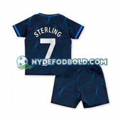 Udebane Trøje Chelsea Raheem Sterling 7 2023-2024 K/Æ Børn(+Shorts)