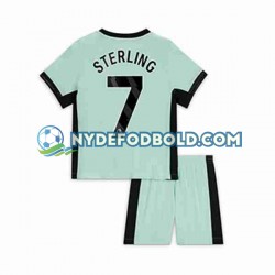 3. Valg Trøje Chelsea Raheem Sterling 7 2023-2024 K/Æ Børn(+Shorts)