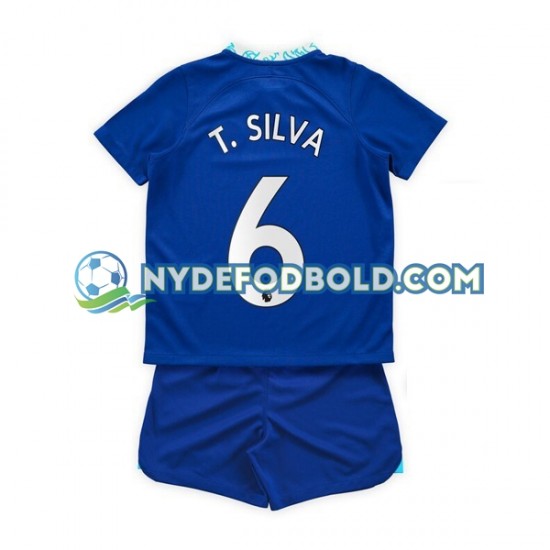 Hjemmebane Trøje Chelsea T. Silva 6 2022-2023 K/Æ Børn(+Shorts)