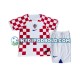 Hjemmebane Trøje Kroatien World Cup 2022 K/Æ Børn(+Shorts)