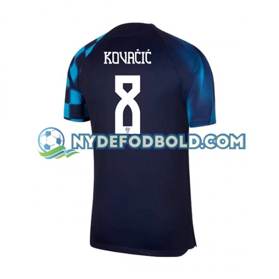 Udebane Trøje Kroatien Kovacic 8 World Cup 2022 K/Æ Mænd