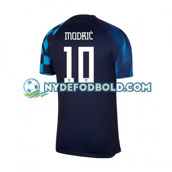 Udebane Trøje Kroatien Modric 10 World Cup 2022 K/Æ Mænd