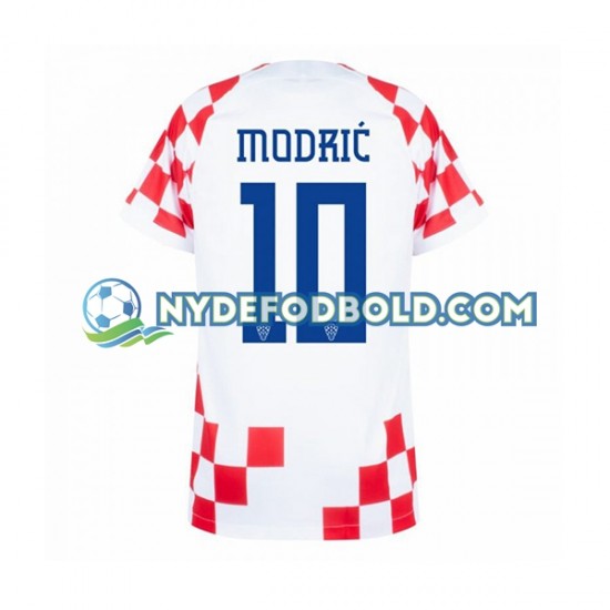 Hjemmebane Trøje Kroatien Modric 10 World Cup 2022 K/Æ Mænd
