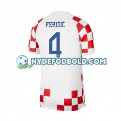 Hjemmebane Trøje Kroatien Perisic 4 World Cup 2022 K/Æ Mænd