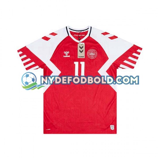 Hjemmebane Trøje Danmark Rasmus Hojlund 11 2023-2024 K/Æ Mænd