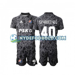Hjemmebane Trøje Dinamo Zagreb Målmand Livakovic 40 2022-2023 K/Æ Børn(+Shorts)