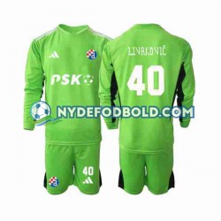 Hjemmebane Trøje Dinamo Zagreb Målmand Livakovic 40 2023-2024 L/Æ Børn(+Shorts)