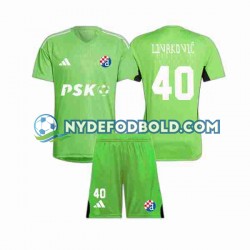 Hjemmebane Trøje Dinamo Zagreb Målmand Livakovic 40 2023-2024 K/Æ Børn(+Shorts)
