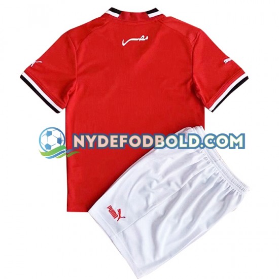 Hjemmebane Trøje Egypten 2022 K/Æ Børn(+Shorts)