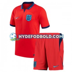 Udebane Trøje England World Cup 2022 K/Æ Børn(+Shorts)