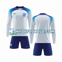 Hjemmebane Trøje England World Cup 2022 L/Æ Børn(+Shorts)
