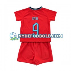 Udebane Trøje England Kane 9 World Cup 2022 K/Æ Børn(+Shorts)