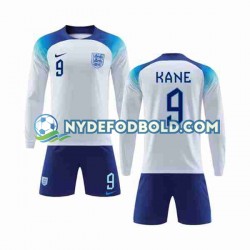 Hjemmebane Trøje England Kane 9 World Cup 2022 L/Æ Børn(+Shorts)