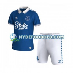 Hjemmebane Trøje Everton 2023-2024 K/Æ Børn(+Shorts)
