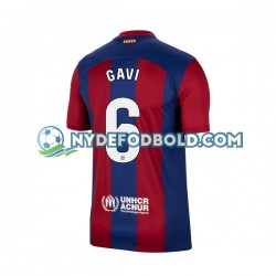 Hjemmebane Trøje FC Barcelona Gavi 6 2023-2024 K/Æ Mænd